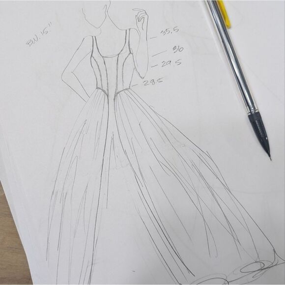 Corset Midi Dress - Picture 5 of 9